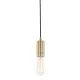 Italux Moderna  bronz függesztett lámpa (IT-DS-M-038 ANTIQUE BRASS) E27 1 izzós IP20