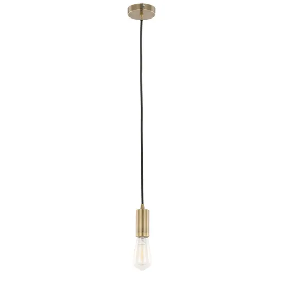 Italux Moderna  bronz függesztett lámpa (IT-DS-M-038 ANTIQUE BRASS) E27 1 izzós IP20