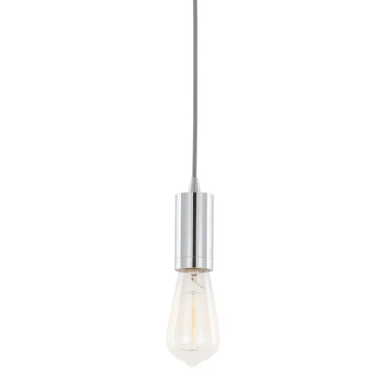 Italux Moderna  krómszínű függesztett lámpa (IT-DS-M-038 CHROME) E27 1 izzós IP20