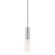 Italux Moderna  krómszínű függesztett lámpa (IT-DS-M-038 CHROME) E27 1 izzós IP20