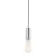 Italux Moderna  krómszínű függesztett lámpa (IT-DS-M-038 CHROME) E27 1 izzós IP20