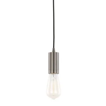 Italux Moderna  matt fekete függesztett lámpa (IT-DS-M-038 MATT BLACK) E27 1 izzós IP20