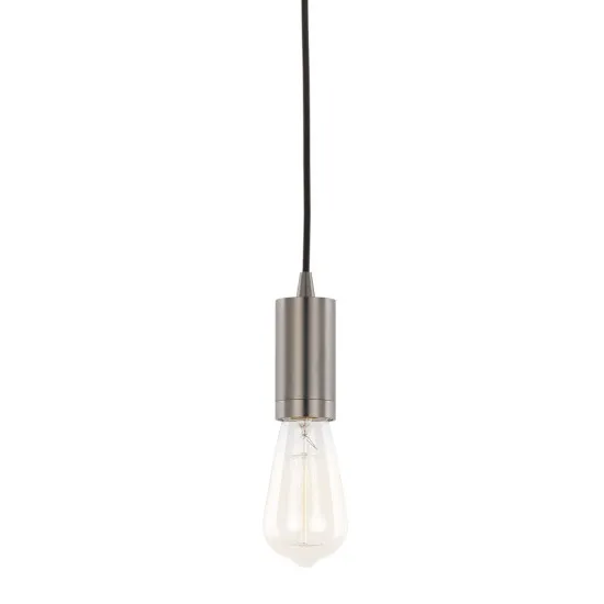 Italux Moderna  matt fekete függesztett lámpa (IT-DS-M-038 MATT BLACK) E27 1 izzós IP20