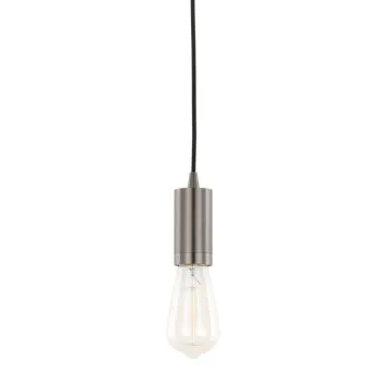 Italux Moderna  matt fekete függesztett lámpa (IT-DS-M-038 MATT BLACK) E27 1 izzós IP20