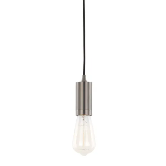 Italux Moderna  matt fekete függesztett lámpa (IT-DS-M-038 MATT BLACK) E27 1 izzós IP20