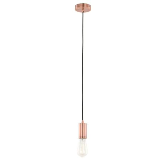 Italux Moderna  vörösréz függesztett lámpa (IT-DS-M-038 RED COPPER) E27 1 izzós IP20