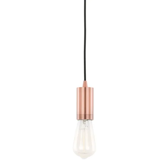 Italux Moderna  vörösréz függesztett lámpa (IT-DS-M-038 RED COPPER) E27 1 izzós IP20