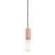 Italux Moderna  vörösréz függesztett lámpa (IT-DS-M-038 RED COPPER) E27 1 izzós IP20