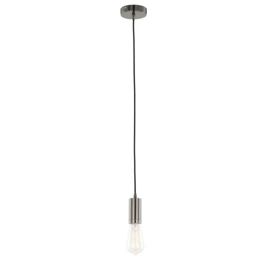 Italux Moderna  fényes fekete függesztett lámpa (IT-DS-M-038 SHINY BLACK) E27 1 izzós IP20