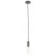 Italux Moderna  fényes fekete függesztett lámpa (IT-DS-M-038 SHINY BLACK) E27 1 izzós IP20