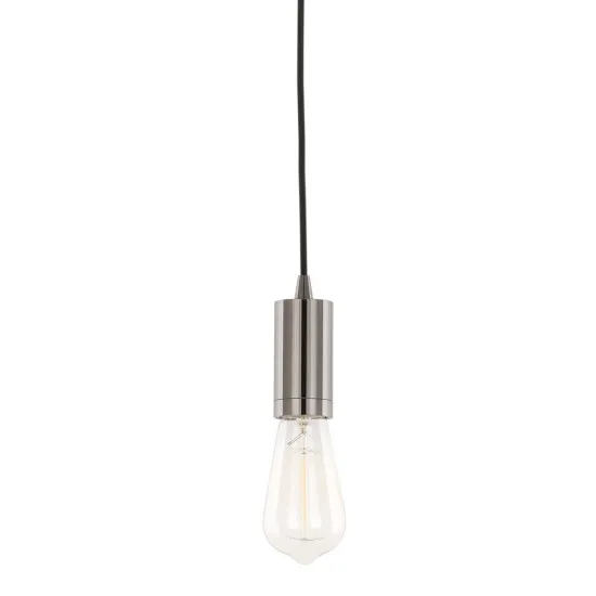 Italux Moderna  fényes fekete függesztett lámpa (IT-DS-M-038 SHINY BLACK) E27 1 izzós IP20