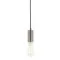 Italux Moderna  fényes fekete függesztett lámpa (IT-DS-M-038 SHINY BLACK) E27 1 izzós IP20