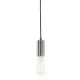Italux Moderna  fényes fekete függesztett lámpa (IT-DS-M-038 SHINY BLACK) E27 1 izzós IP20