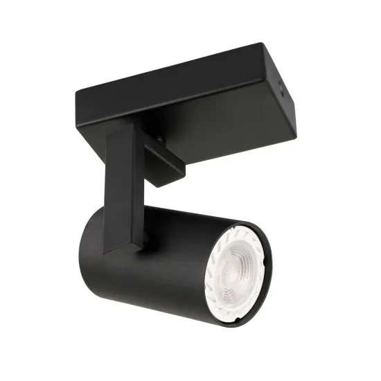 Italux Mola  fekete mennyezeti spotlámpa (IT-SPL-2846-1 BL) GU10 1 izzós IP20