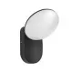 Italux Monti fekete LED kültéri fali lámpa (IT-OWL-6214-4K) LED 1 izzós IP54
