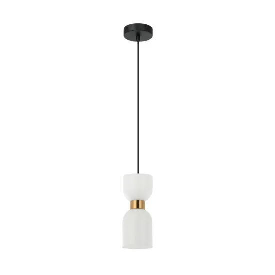 Italux Monza  réz-fehér függesztett lámpa (IT-PND-57602-1-BRO) E27  1 izzós IP20