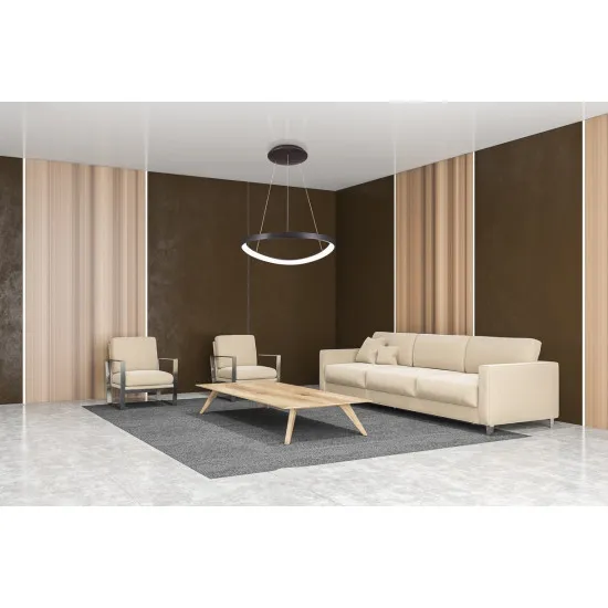 Italux Morfi  fekete LED függesztett lámpa (IT-5355-848ROP-BC-3) LED 1 izzós IP20
