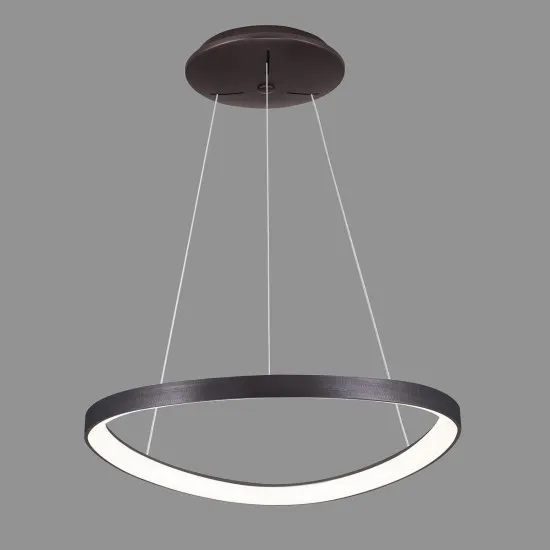 Italux Morfi  fekete LED függesztett lámpa (IT-5355-848ROP-BC-3) LED 1 izzós IP20