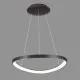 Italux Morfi  fekete LED függesztett lámpa (IT-5355-848ROP-BC-3) LED 1 izzós IP20