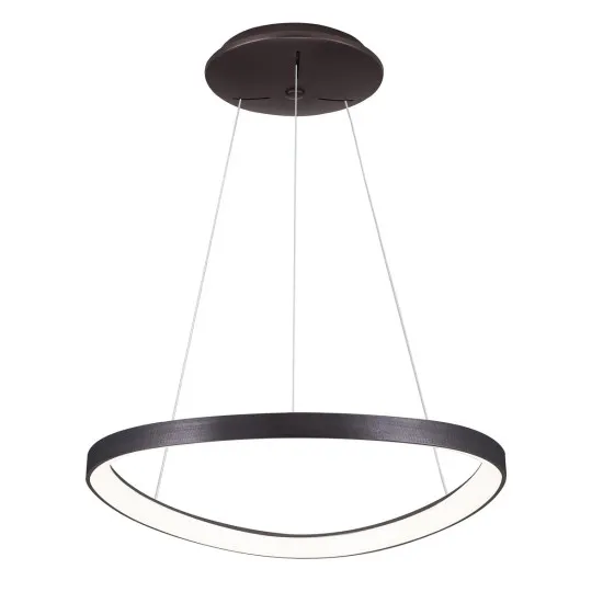 Italux Morfi  fekete LED függesztett lámpa (IT-5355-848ROP-BC-3) LED 1 izzós IP20