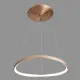 Italux Morfi  arany LED függesztett lámpa (IT-5355-848ROP-GB-3) LED 1 izzós IP20