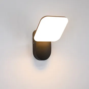 Italux Nammi  fekete LED kültéri fali lámpa (IT-OWL-6206-3K) LED 1 izzós IP54