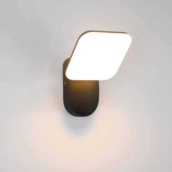 Italux Nammi  fekete LED kültéri fali lámpa (IT-OWL-6206-3K) LED 1 izzós IP54