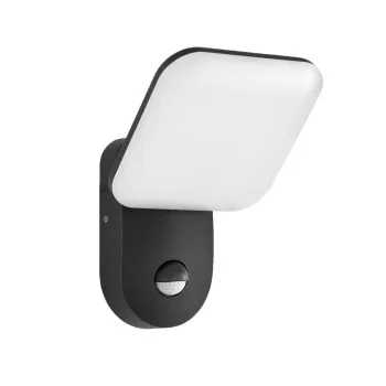 Italux Nammi  fekete mozgásérzékelős LED kültéri fali lámpa (IT-OWL-6206-S-4K) LED 1 izzós IP54