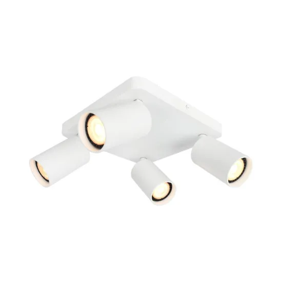 Italux Nesto  fehér mennyezeti spotlámpa (IT-SPL-23436-4S-WH) GU10 4 izzós IP20