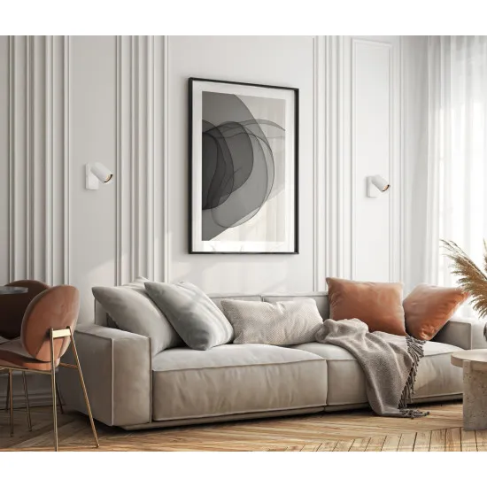 Italux Nesto  fehér fali spotlámpa (IT-WL-23436-1-WH) GU10 1 izzós IP20