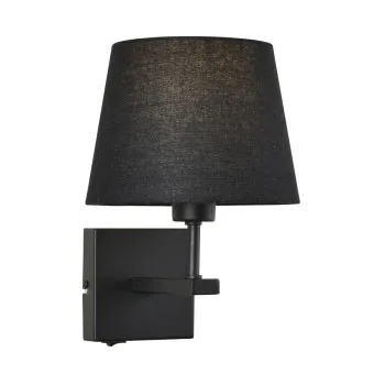Italux Norte  fekete falikar (IT-WL-1122-1-A-BM-RO-BL) E27 1 izzós IP20