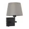 Italux Norte  fekete falikar (IT-WL-1122-1-A-BM-RO-GR) E27 1 izzós IP20