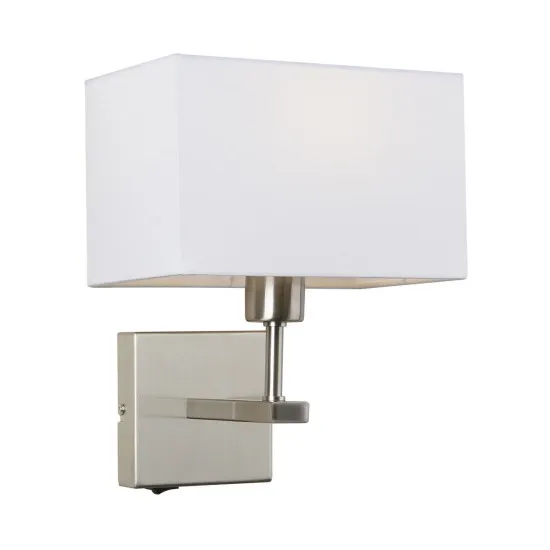 Italux Norte  nikkel falikar (IT-WL-1122-1-A-SN-RC-WH) E27 1 izzós IP20