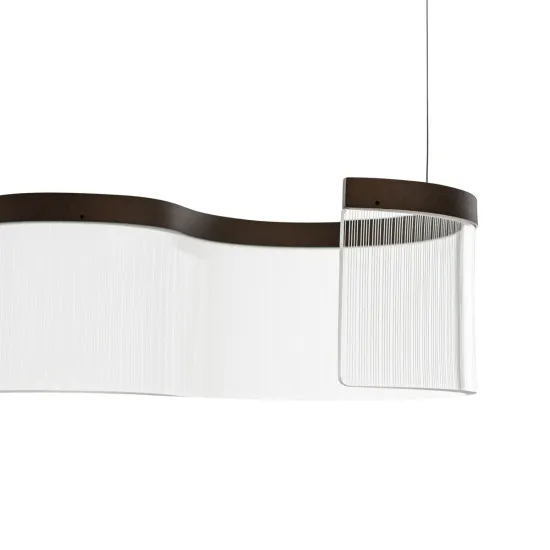 Italux Notar  kávébarna LED függesztett lámpa (IT-PND-59078-31W-3K) LED 1 izzós IP20
