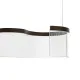 Italux Notar  kávébarna LED függesztett lámpa (IT-PND-59078-31W-3K) LED 1 izzós IP20