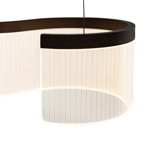 Italux Notar  kávébarna LED függesztett lámpa (IT-PND-59078-31W-3K) LED 1 izzós IP20