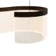 Italux Notar  kávébarna LED függesztett lámpa (IT-PND-59078-31W-3K) LED 1 izzós IP20
