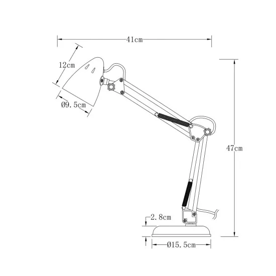 Italux Notari  fehér asztali lámpa (IT-TB-29928-BG) GU10 1 izzós IP20