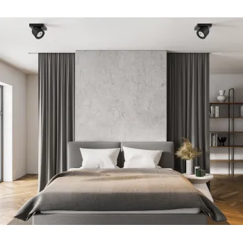 Italux Nuora  fekete mennyezeti spotlámpa (IT-SPL-2855-1B-BL) GU10 1 izzós IP20