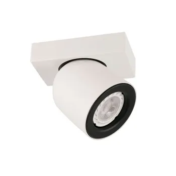 Italux Nuora  fehér-fekete mennyezeti spotlámpa (IT-SPL-2855-1B-WH) GU10 1 izzós IP20