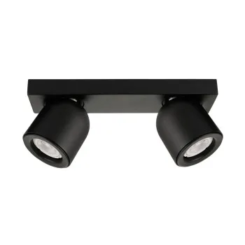 Italux Nuora  fekete mennyezeti spotlámpa (IT-SPL-2855-2B-BL) GU10 2 izzós IP20