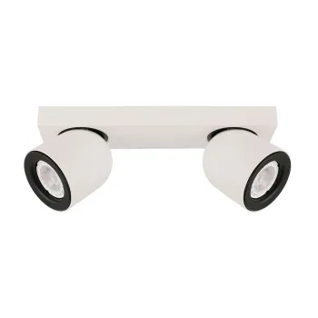 Italux Nuora  fehér-fekete mennyezeti spotlámpa (IT-SPL-2855-2B-WH) GU10 2 izzós IP20