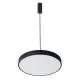 Italux Orbital  fekete LED függesztett lámpa (IT-5361-830RP-BK-3) LED 1 izzós IP20
