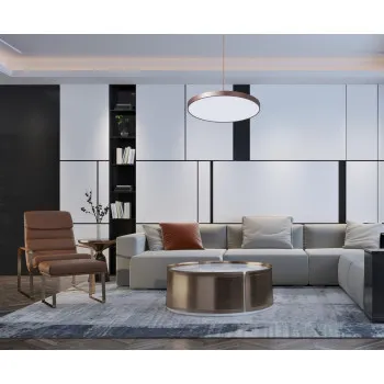 Italux Orbital  kávébarna LED függesztett lámpa (IT-5361-830RP-CO-3) LED 1 izzós IP20