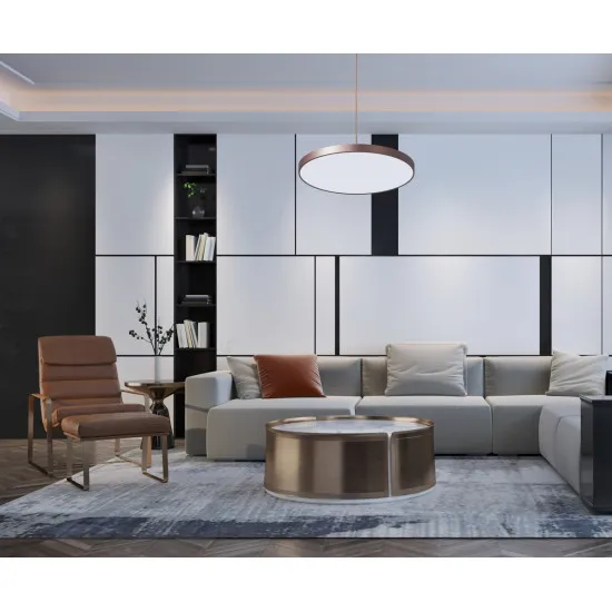 Italux Orbital  kávébarna LED függesztett lámpa (IT-5361-830RP-CO-3) LED 1 izzós IP20