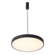 Italux Orbital  fekete LED függesztett lámpa (IT-5361-860RP-BK-3) LED 1 izzós IP20