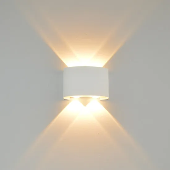 Italux Ortelo  fehér LED kültéri fali lámpa (IT-OWL-6650-2-WH-3K) LED 1 izzós IP54