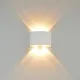 Italux Ortelo  fehér LED kültéri fali lámpa (IT-OWL-6650-2-WH-3K) LED 1 izzós IP54