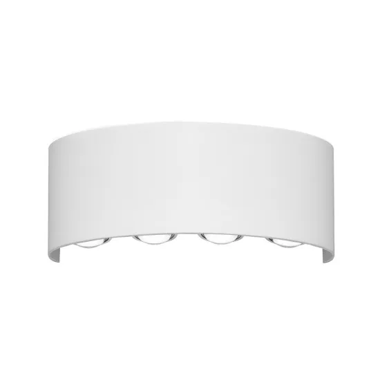 Italux Ortelo  fehér LED kültéri fali lámpa (IT-OWL-6650-4-WH-3K) LED 1 izzós IP54