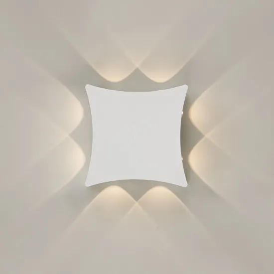 Italux Pensa  fehér LED kültéri fali lámpa (IT-PL-562-8) LED 1 izzós IP54